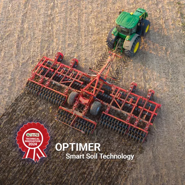 KUHN won an award for the SST technology on OPTIMER at EIMA in Italy