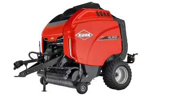 KUHN VB 3290 variable round baler silhouette